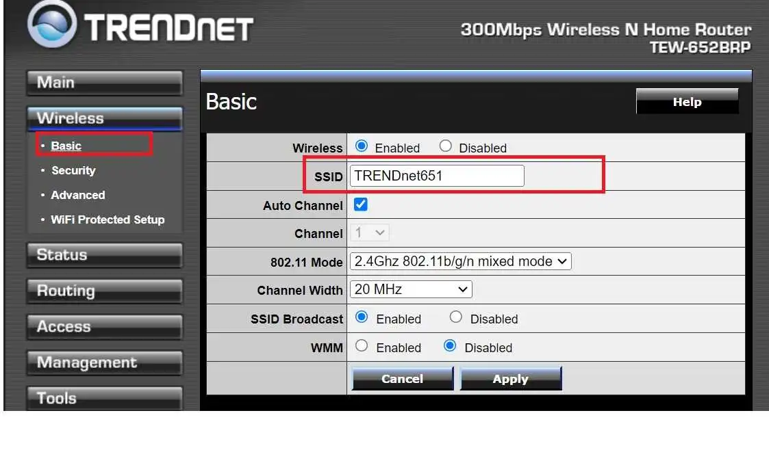 Is trendnet router tew-652 brp 2.4ghz?
